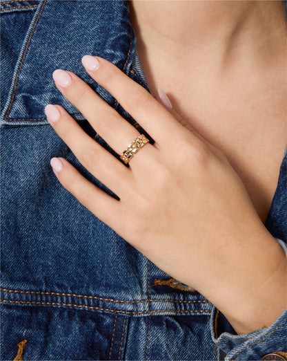 Golden Hour Chain Ring