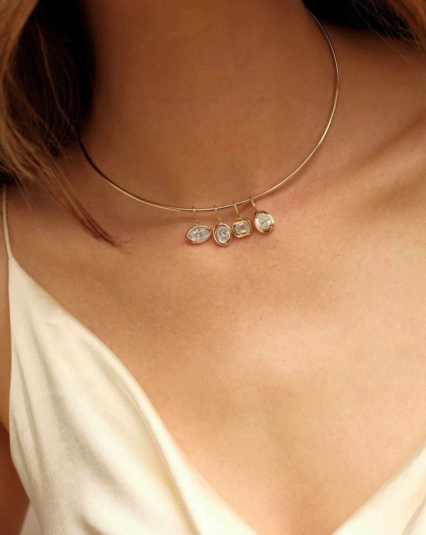 Gold Collar Necklace