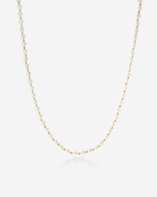 Pearl Station Necklace