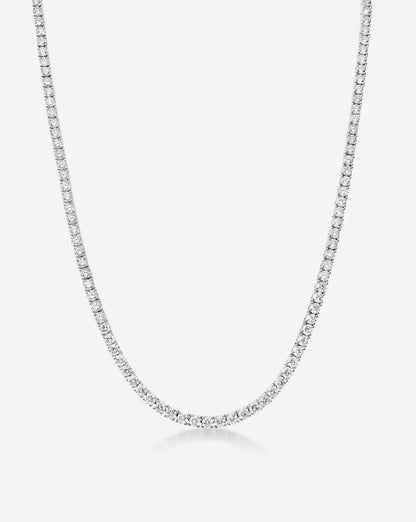 Classic Lab Diamond Tennis Necklace