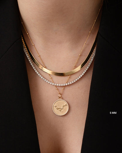 Herringbone Chain Necklace