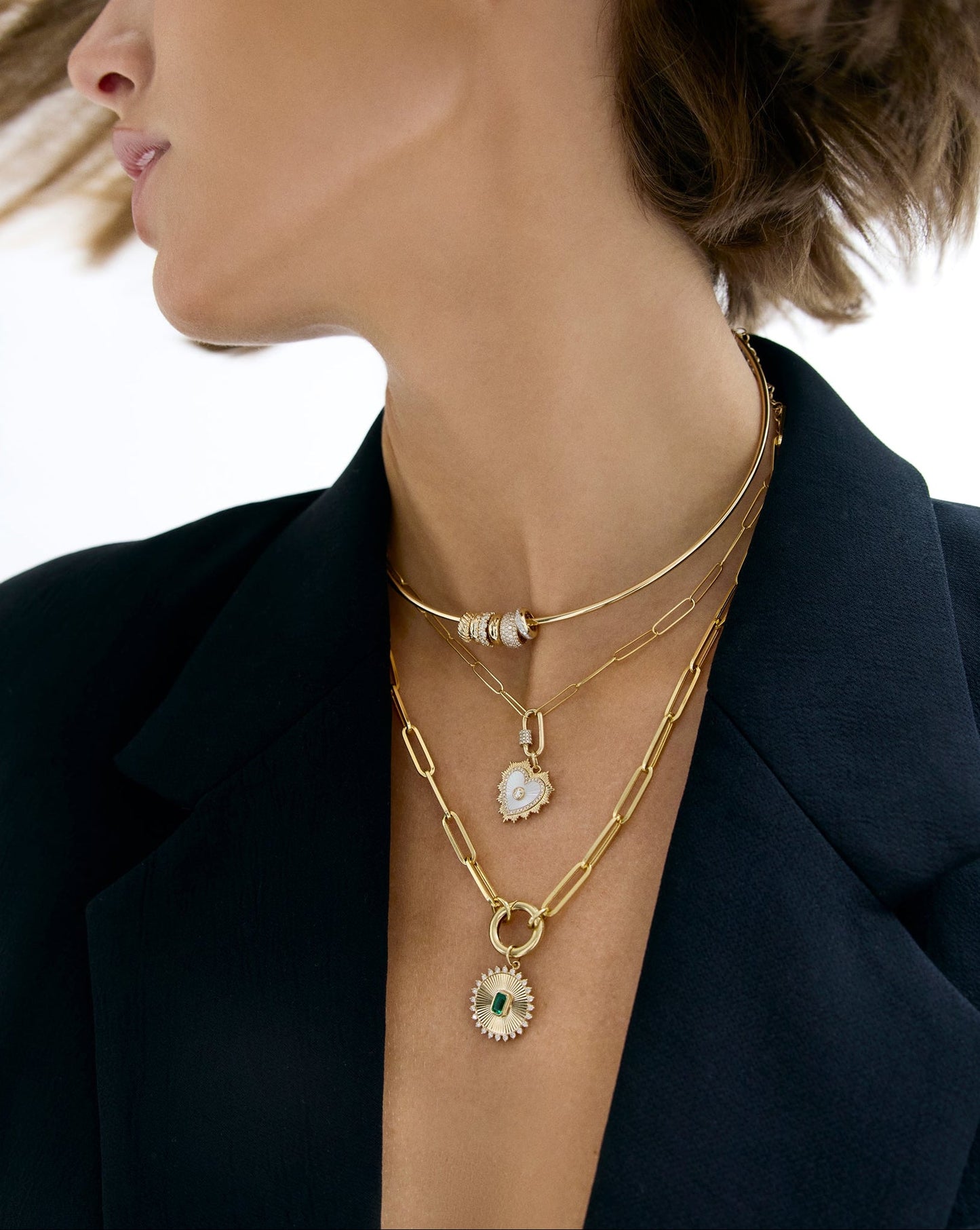 Gold Collar Necklace