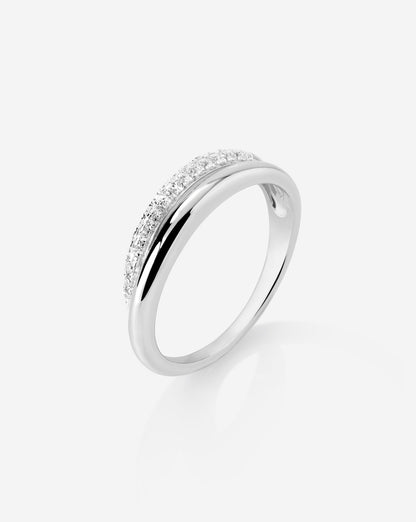 Double Row Diamond Ring