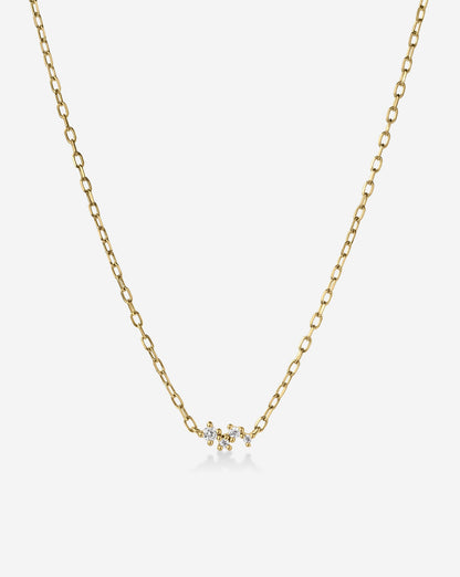 Diamond Cluster Necklace