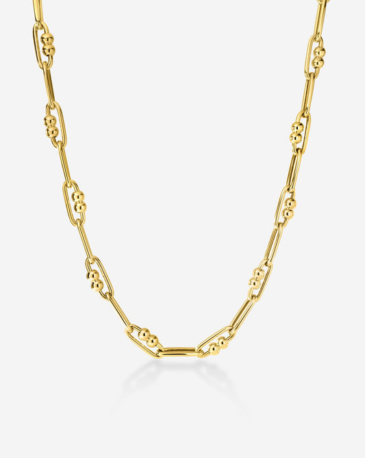 Bead Link Chain Necklace