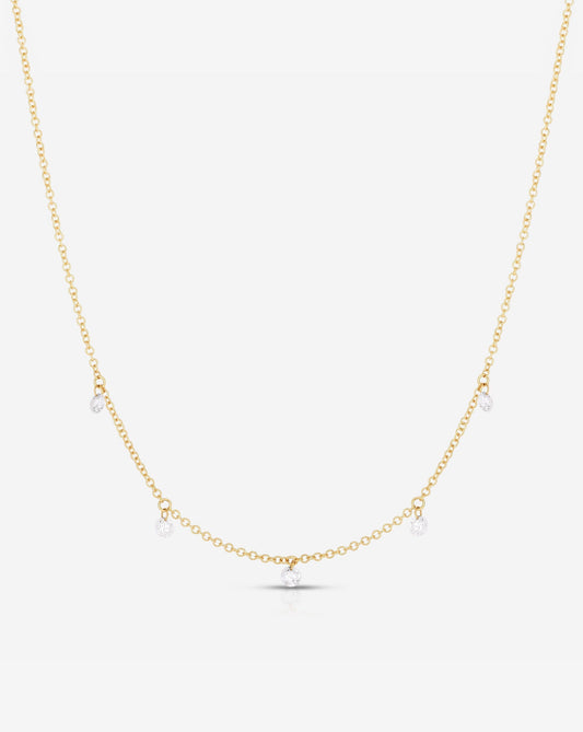 Floating Diamond Necklace